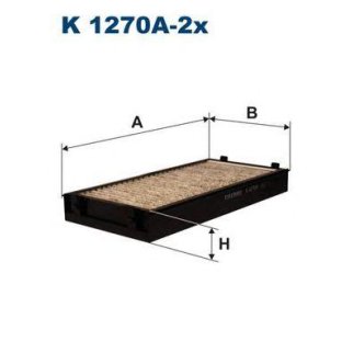 Фильтр салона FILTRON K 1270A-2X фото