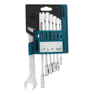 Набор ключей комбинированных 8-19мм 7шт трещоточных Gross фото 8