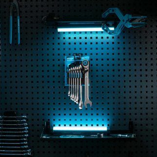 Набор ключей комбинированных 8-19мм 7шт трещоточных Gross фото 9