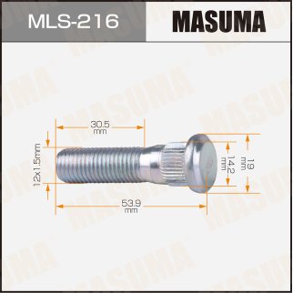Шпилька колесная LEXUS GX470 MASUMA MLS-216 фото