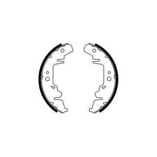 Колодки барабанные к-кт TEXTAR 91056000 фото