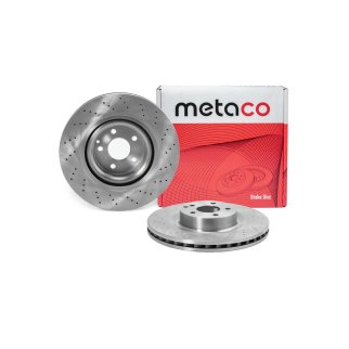 Диск тормозной передний вентилируемый metaco 3050-209 фото 2