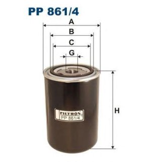 Фильтр топливный FILTRON PP 8614 фото