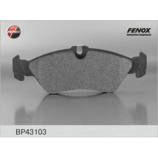 Колодки тормозные задние дисковые к-кт Fenox BP43103 фото