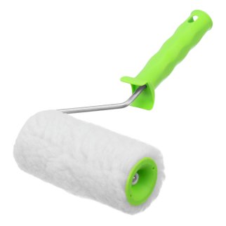 Валик 150мм из натурального меха с ручкой ворс12мм D-48мм Dручки-6мм СИБРТЕХ фото