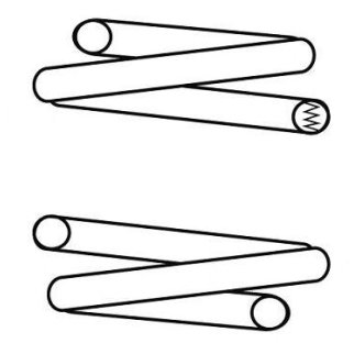 Пружина передняя CS Germany 14.871.705 фото