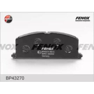 Колодки тормозные передние к-кт Fenox BP43270 фото