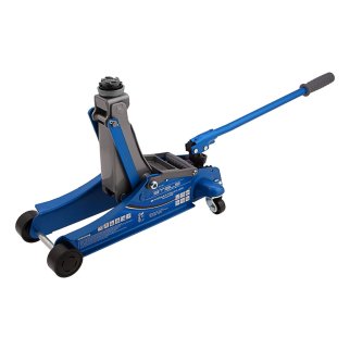 Домкрат подкатной гидравлический 2т 100-350мм поворотная рукоятка LOW PROFILE STELS фото 2