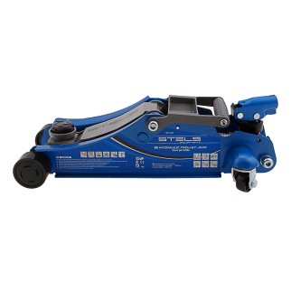 Домкрат подкатной гидравлический 2т 100-350мм поворотная рукоятка LOW PROFILE STELS фото 5