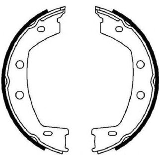 Колодки тормозные барабанные фото