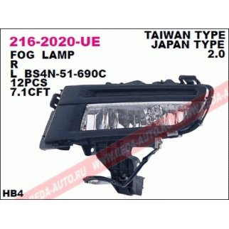 Фара противотуманная левая DEPO 216-2020L-UE фото