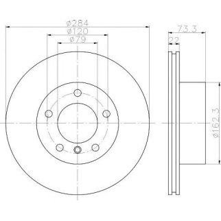 Диск тормозной TEXTAR 922384 03 фото