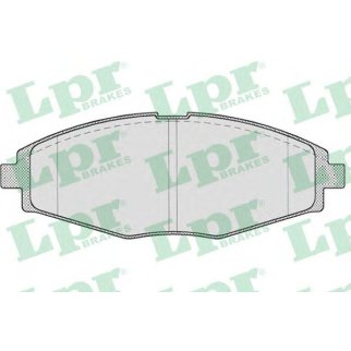 Колодки тормозные передние к-кт Lpr 05P693 фото