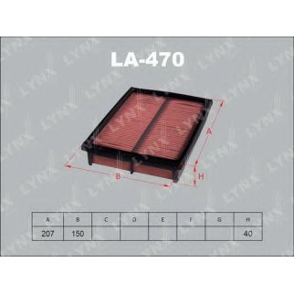 Фильтр воздушный LYNXauto LA-470 фото