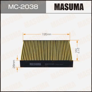 Фильтр салона Masuma MC-2038 фото