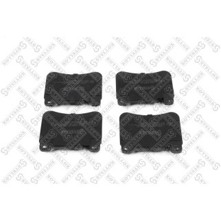 1204 000B-SX_колодки дисковые передние! с антискрип. пластинами MB CL203 2.5/3.5/2.2CDi 04> фото