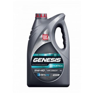 Масло моторное ЛУКОЙЛ GENESIS Armortech Diesel 5W40 4л фото