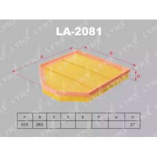 Фильтр воздушный LYNXauto LA-2081 фото