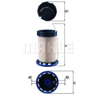 Фильтр топливный KNECHT KX 492 фото