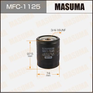 Фильтр масляный Masuma MFC-1125 фото