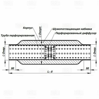Пламегаситель универсальный TRIALLI ESM50300D фото 3