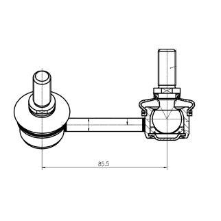 Стойка переднего стабилизатора TRIALLI SP 0845 фото 3