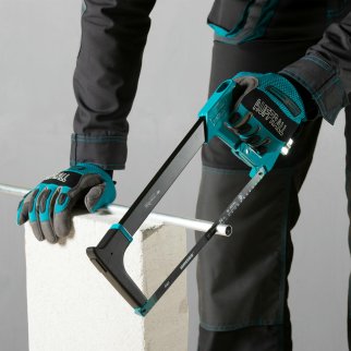 Ножовка по металлу 300мм PIRANHA обрезиненная рукоятка и захват GROSS фото 1