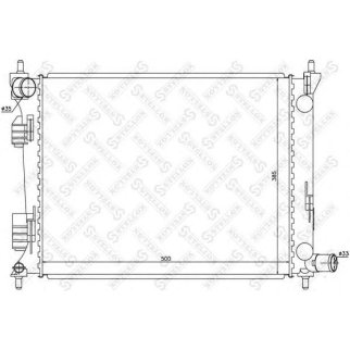 Радиатор основной Stellox 10-26517-SX фото