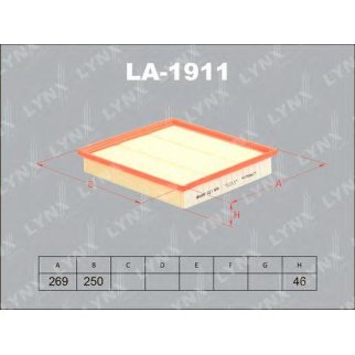 Фильтр воздушный LYNXauto LA-1911 фото