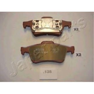 Колодки тормозные Japanparts PP-138AF фото