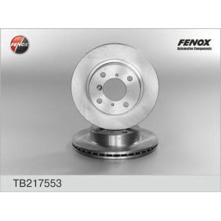 Диск тормозной передний вентилируемый Fenox TB217553 фото