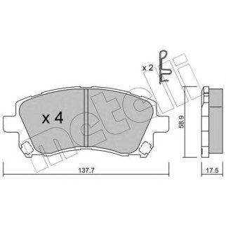Колодки тормозные фото