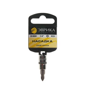 Насадка 1/4" позидрайв PZ1 ЭВРИКА фото