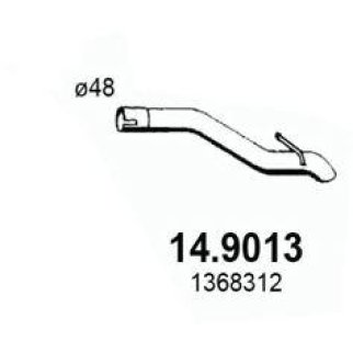 Труба глушителя ASSO 14.9013 фото