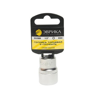 Головка торцевая E24 1/2&quot; ЭВРИКА фото