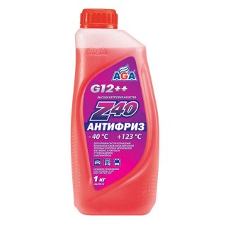 Антифриз красный G-12++ AGA-Z40 1кг фото