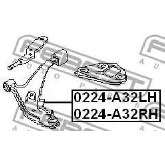 РЫЧАГ ПЕРЕДНИЙ ПРАВЫЙ фото