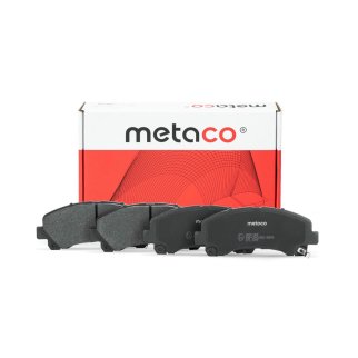 Колодки тормозные передние к-кт metaco 3000-302 фото