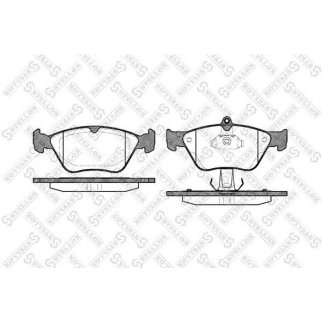 479 000B-SX_колодки дисковые п.! Opel OmegaB 2.0 &16V 94-00/Calibra 2.0T 4x4/2.5 92-95 фото