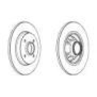 Диск тормозной задний FERODO DDF1735-1 фото