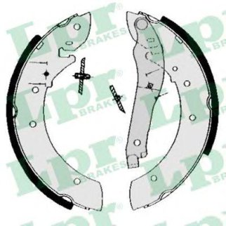 Колодки тормозные барабанные задн PEUGEOT: 504 пикап 80-89, 505 79-93, 505 Break 83-93 фото