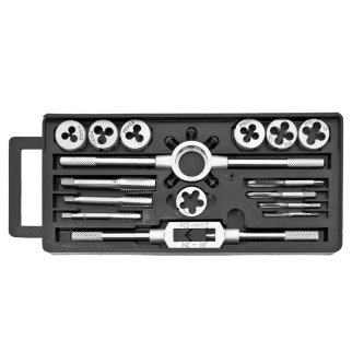 Набор метчиков и плашек метрический 16пр. ЭВРИКА фото