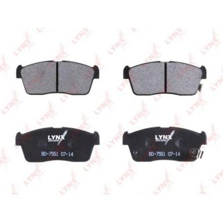 Колодки тормозные передние к-кт LYNXauto BD-7551 фото