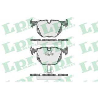 Колодки тормозные задние к-кт Lpr 05P1231 фото