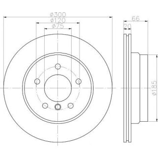 Диск тормозной TEXTAR 921549 03 фото