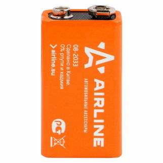 Батарейка (крона) AirLine 9V-01 фото 3