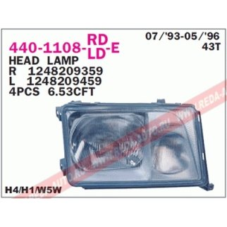 Фара левая DEPO 440-1108L-LD-E фото