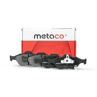 Колодки тормозные передние к-кт metaco 3000-233 фото