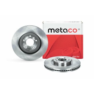 Диск тормозной передний вентилируемый metaco 3050-250 фото 3