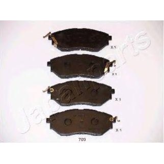 Колодки тормозные Japanparts PA-709AF фото